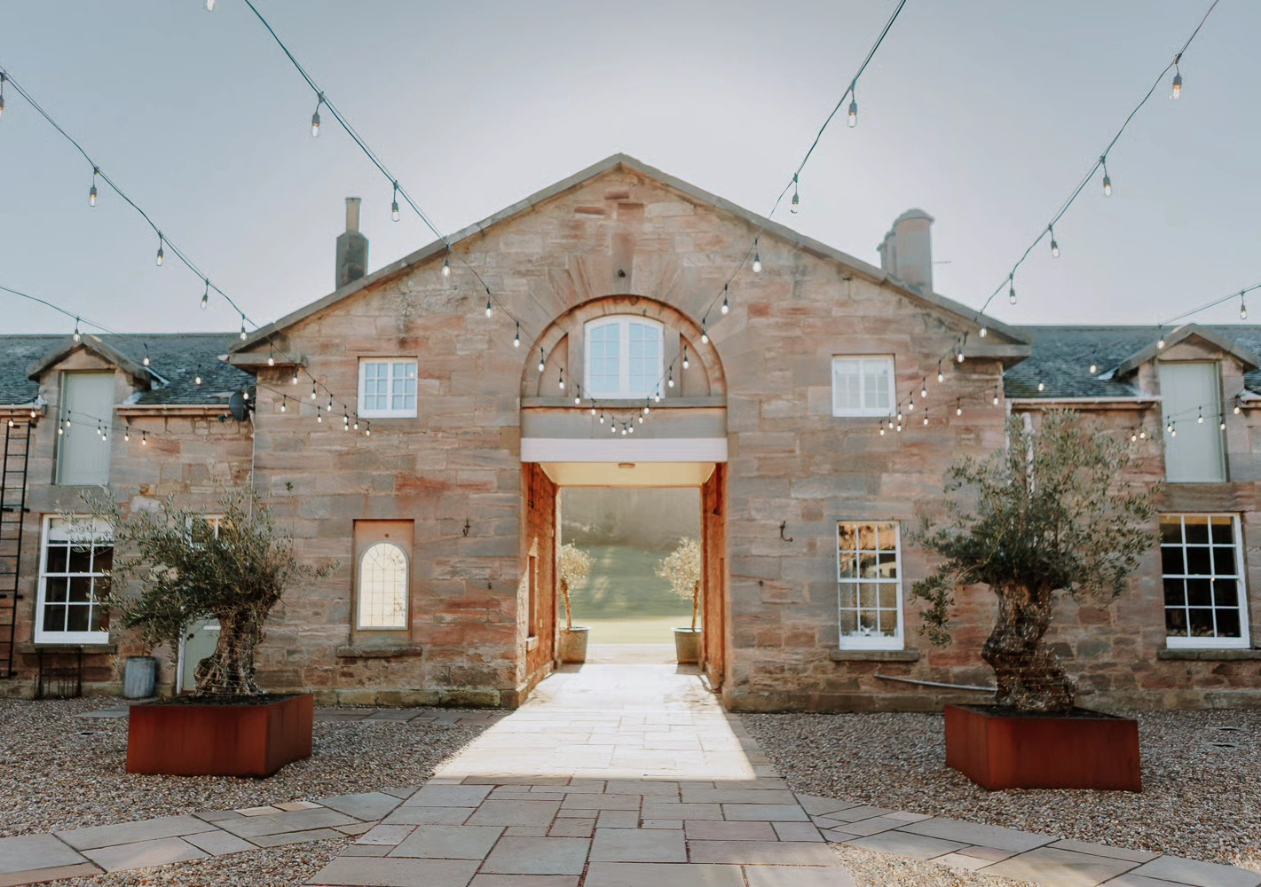 Dunglass Estate courtyard